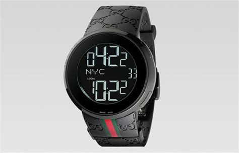 gucci digital watch replica diamond|how to authenticate gucci watch.